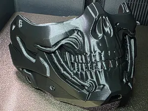 Tactical Skull Half Mask – CoD / Cyberpunk