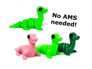 MINI Brontosaurus - no AMS needed!