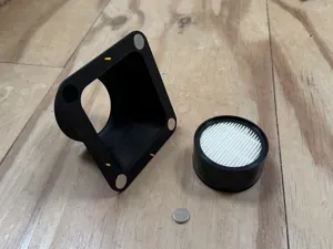 BAMBU LAB P1S vent for extra HEPA air filter