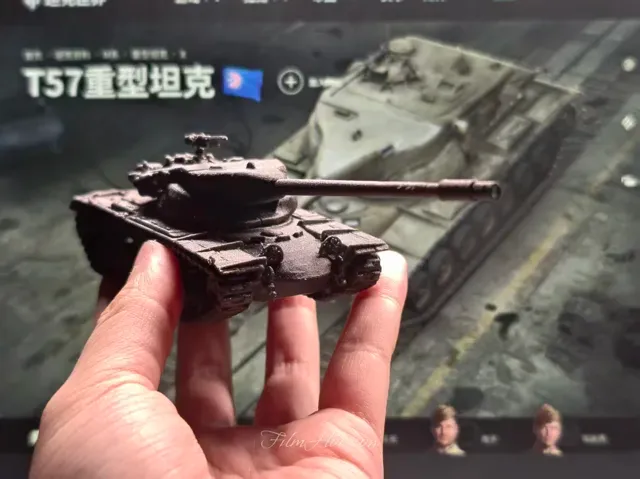 T57重型坦克 坦克世界T57坦克 1:72 — Фото 6 из 11