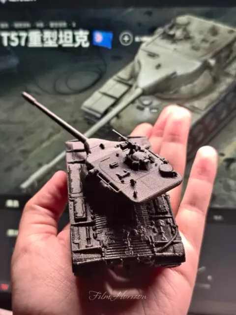 T57重型坦克 坦克世界T57坦克 1:72 — Фото 3 из 11