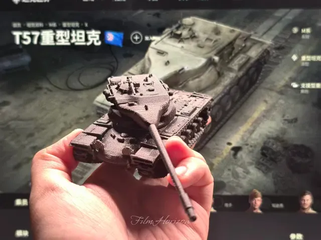 T57重型坦克 坦克世界T57坦克 1:72 — Фото 10 из 11