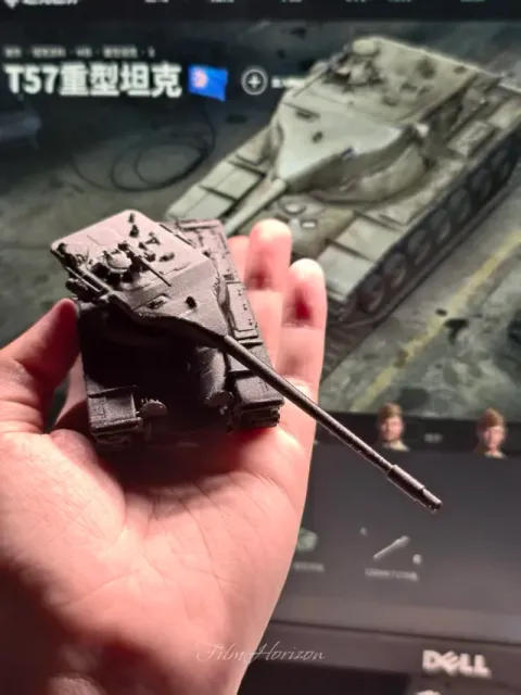 T57重型坦克 坦克世界T57坦克 1:72 — Фото 9 из 11