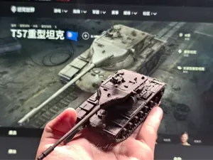 T57重型坦克 坦克世界T57坦克 1:72