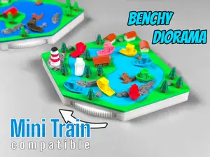 Mini Benchy - Functional Diorama