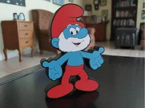 Smurf Daddy Desk Lamp