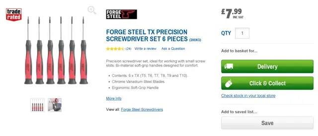 Honeycomb Storage Wall - Torx Screwdriver Holder — Фото 8 из 8