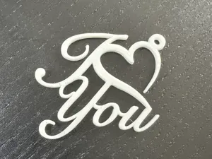 Valentine's Day Keychain I Love You