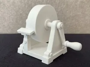 Manual Stone Grinding Wheel with Hand Crank
