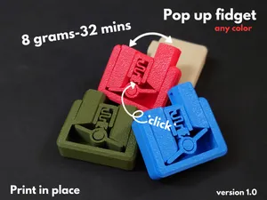 Pop Switch Fidget Toy