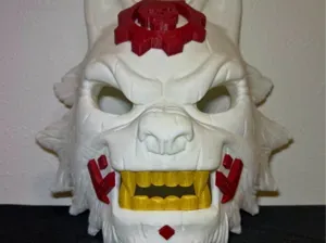 Jacob Fatu Gears of War Mask - NO AMS