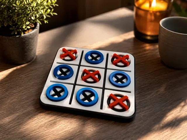 Tic-Tac-Toe 3D – Removable Pieces Game — Фото 3 из 4