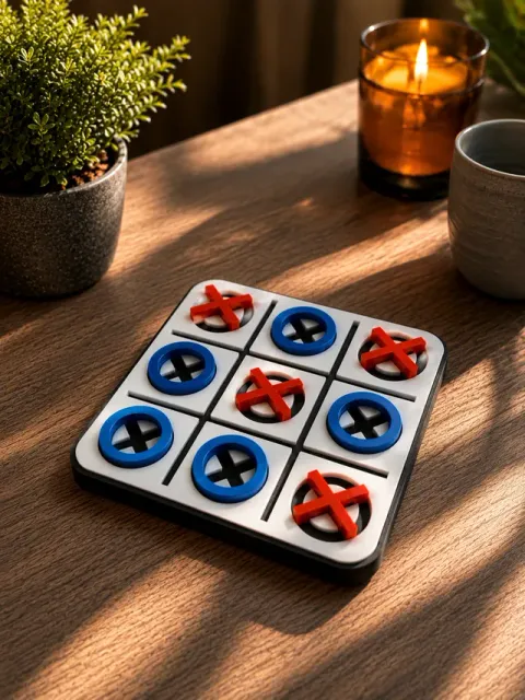 Tic-Tac-Toe 3D – Removable Pieces Game — Фото 4 из 4
