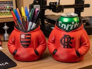 FLAMENGO HOODIE SET - PEN HOLDER AND CAN COOLER