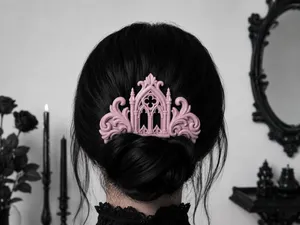 Gothic Cathedral Hair Comb