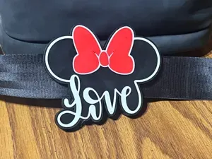 Minnie Mouse LOVE Bag Strap Charm