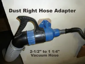 Dust Right Vacuum Hose Coupler