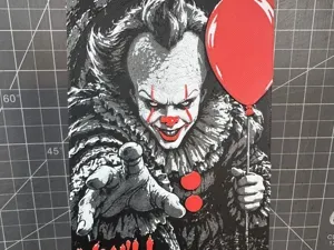 Hueforge of PennyWise the Clown From IT