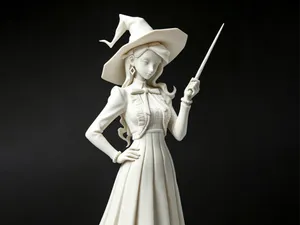 卡珊德拉・沃雷 半身像《哈利波特 魔法觉醒》魔法女巫 高细节 支撑易拆