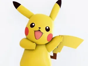 Pikachu Pokemon Model; No AMS Needed - Split Print