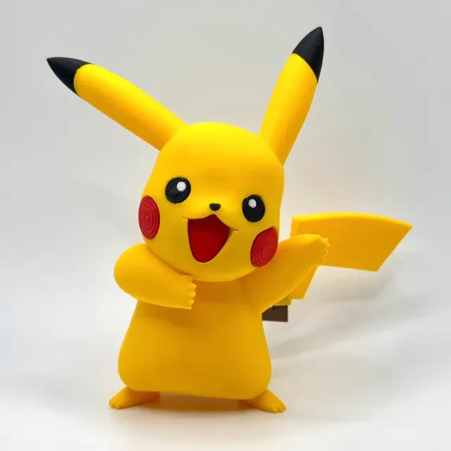 Pikachu Pokemon Model; No AMS Needed - Split Print — Фото 4 из 7