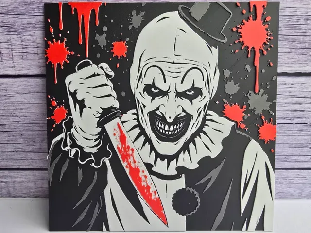 Art the Clown - Horror HueForge