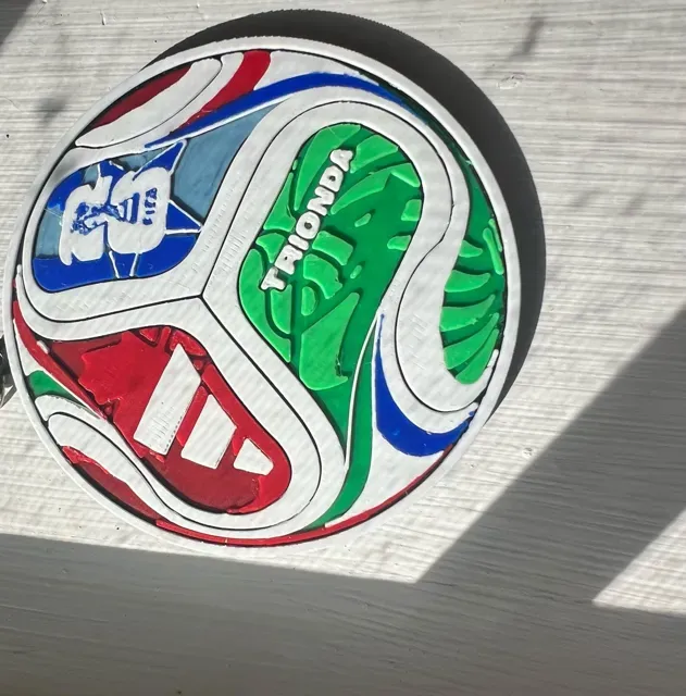 Soccer Ball Fridge Magnet 3D — Фото 2 из 2
