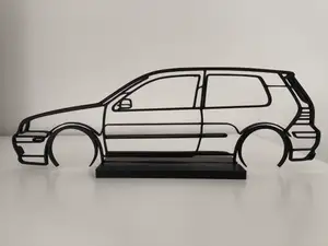 VW Golf 4 Silhouette