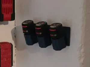 Bosch 12V battery holder / wall mount
