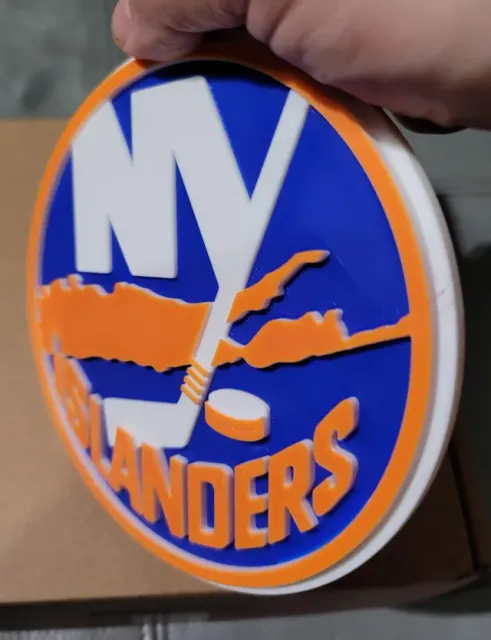 NEW YORK ISLANDERS 3D Logo 180mm series — Фото 3 из 3