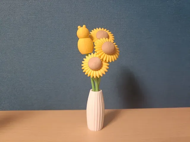 6 Assorted Mini Flowers | Mini Vase & Animal Picks — Фото 6 из 8