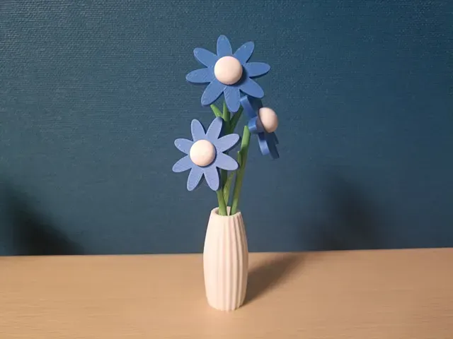 6 Assorted Mini Flowers | Mini Vase & Animal Picks — Фото 8 из 8