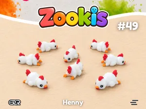 Zookis - Henny (chicken) #49