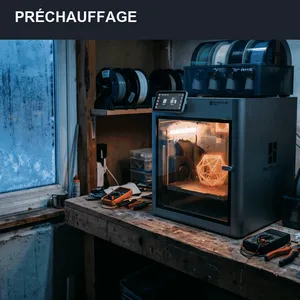Préchauffage d'imprimante - 20,30 ou 45min