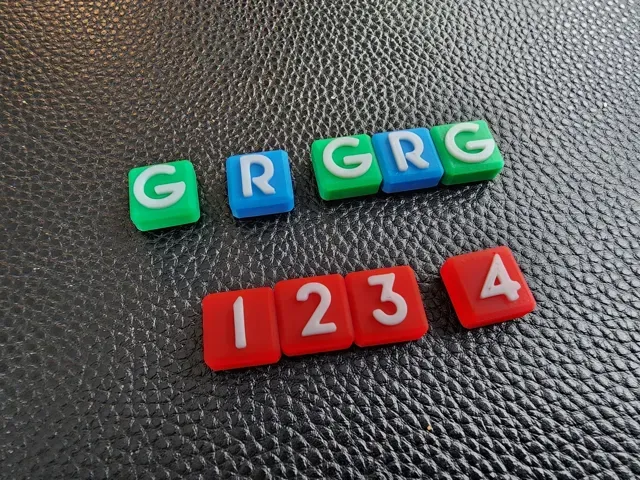 Customizable Alphabet & Numbers Magnet Set — Фото 2 из 3