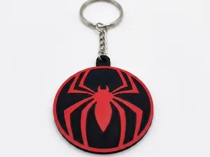 Spider-Man Emblem Keychain / Bag Charm