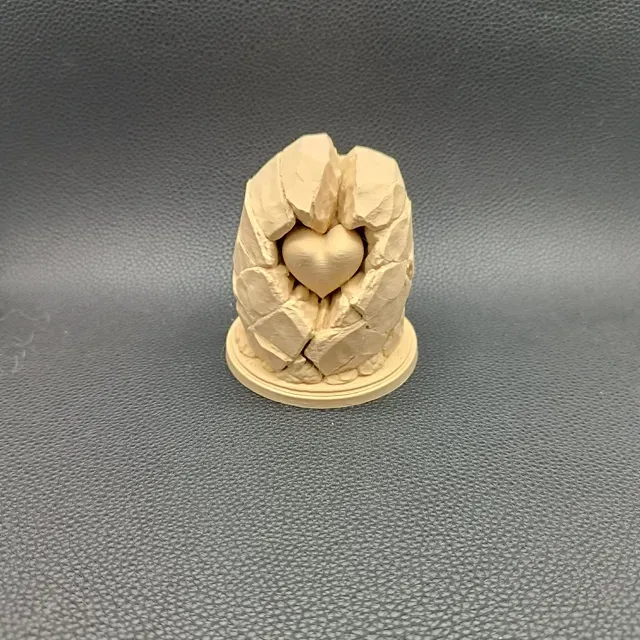 Love Carved in Stone Valentine of Unbreakable Love — Image 2 of 4
