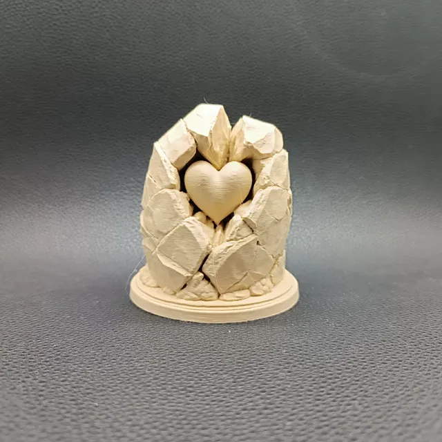 Love Carved in Stone Valentine of Unbreakable Love — Image 3 of 4