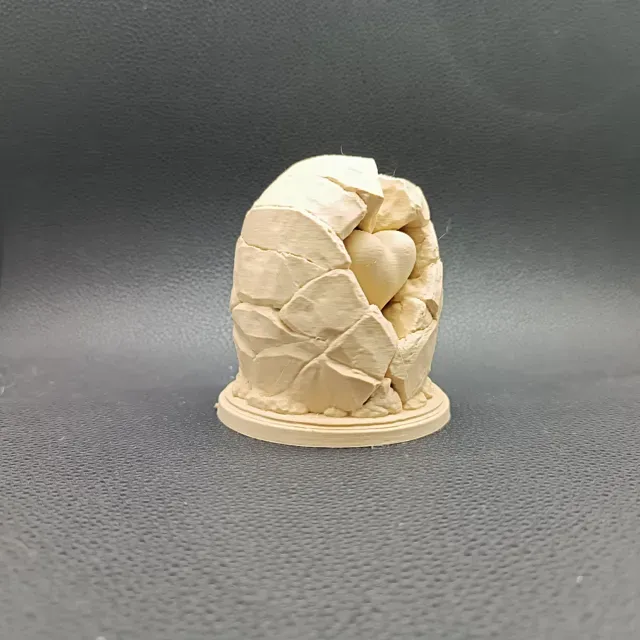 Love Carved in Stone Valentine of Unbreakable Love — Image 4 of 4