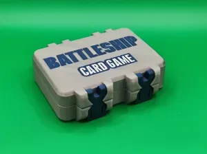 Battleship Card Game Card Box - SnapLock