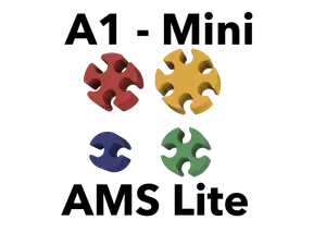 Set of PTFE clip for A1, A1 mini, AMS Lite - V2