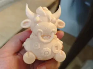 带福牛手办 动漫 分件 好打 胶水拼装 可上色坚固可放大道具家居摆件
