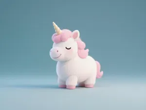 快乐独角兽-2026年马年有福新年快乐系列-儿童涂色玩具