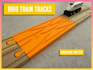 Crossing Switch compatible with Brio, Ikea, Hape