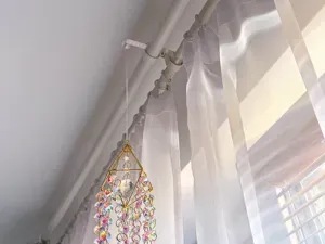 Curtain Rod Suncatcher Hanger/ IKEA HUGAD / RÄCKA