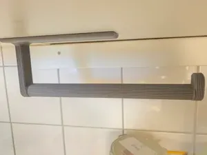 Modern Ridged Papertowel Kitchen Roll Holder