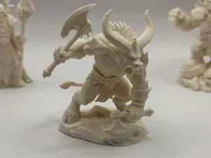 Boneback Minotaur Savage – Horns of Brutal Fury