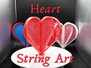 Heart String Art