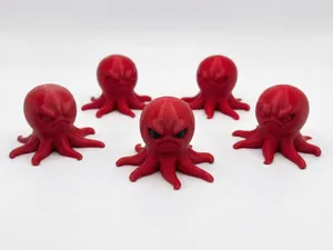 Little Angry Octopus  (also mini)