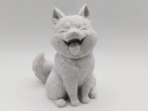 Smily Shiba Inu Dog Cartoon Anime Animal Miniature